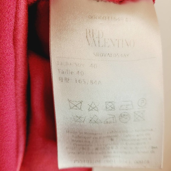 RED Valentino Pink Dress with White Collar - Picture 5 of 7